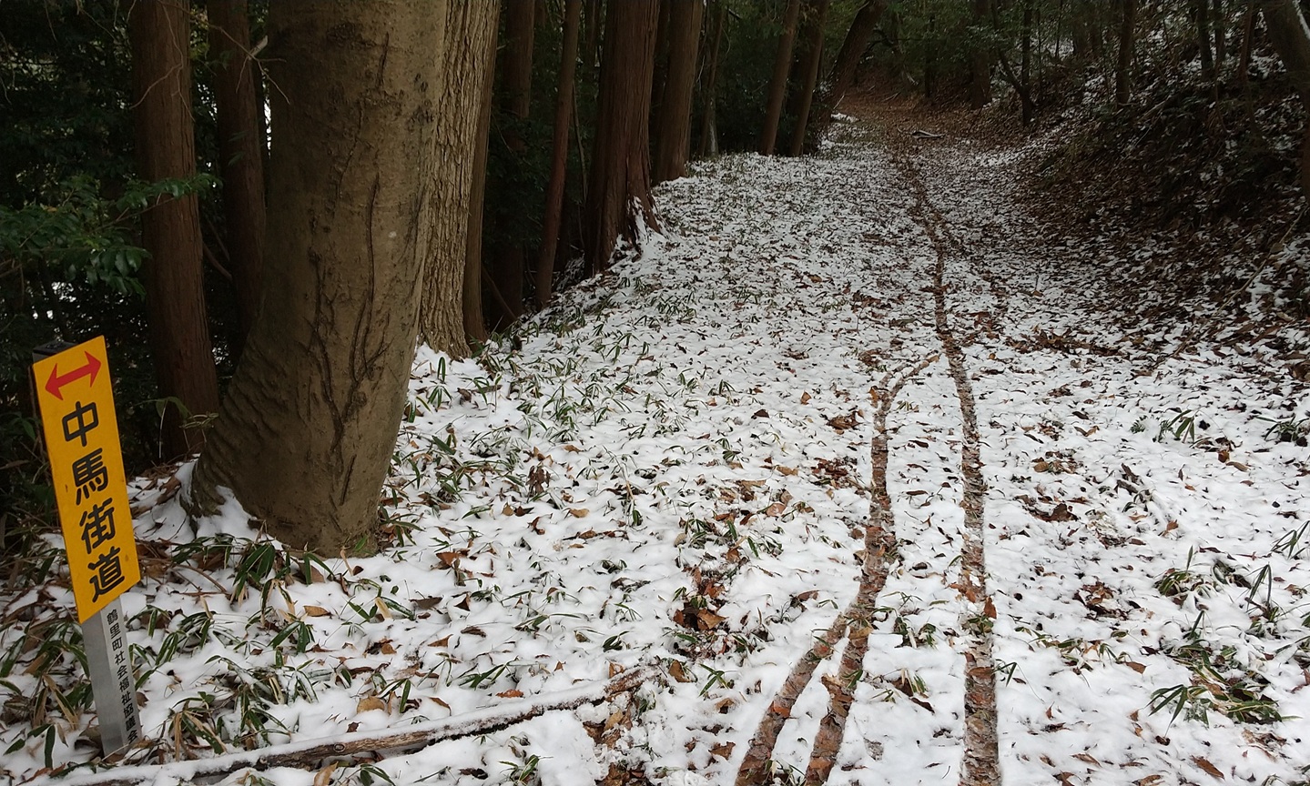 坂下の中馬街道