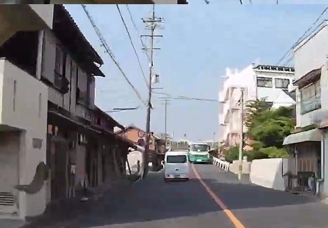 岩塚宿の街並み