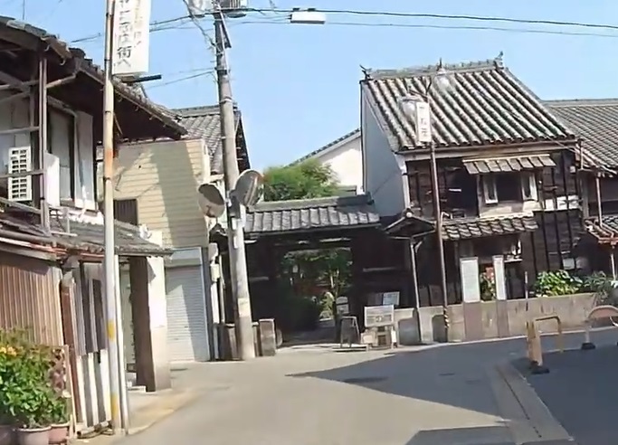 津島街道追分